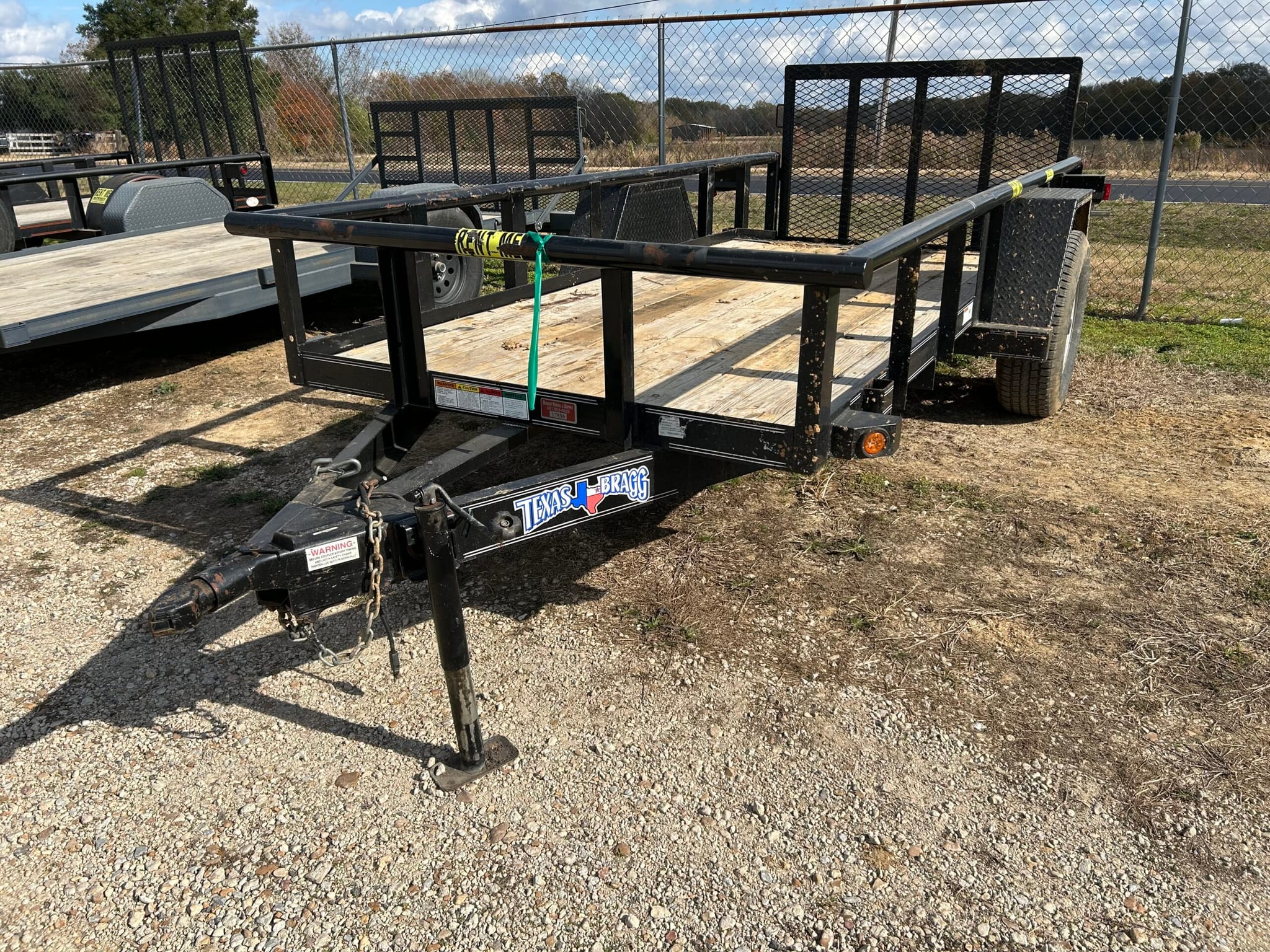 Texas Bragg 12′ Trailer 5200lb Axle