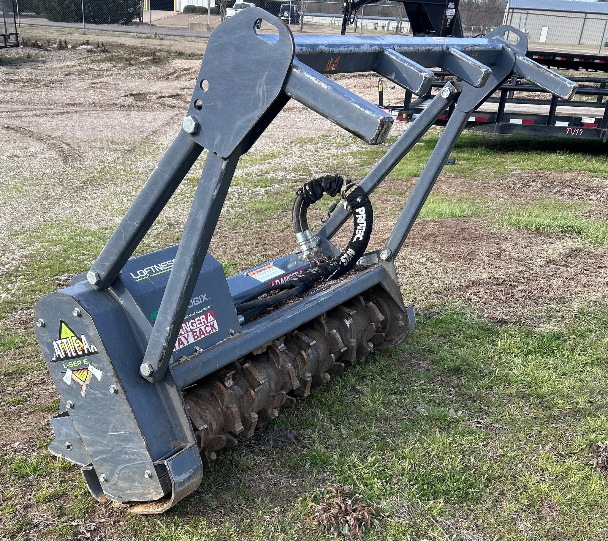 Loftness Battle Axe 61” Mulching attachment