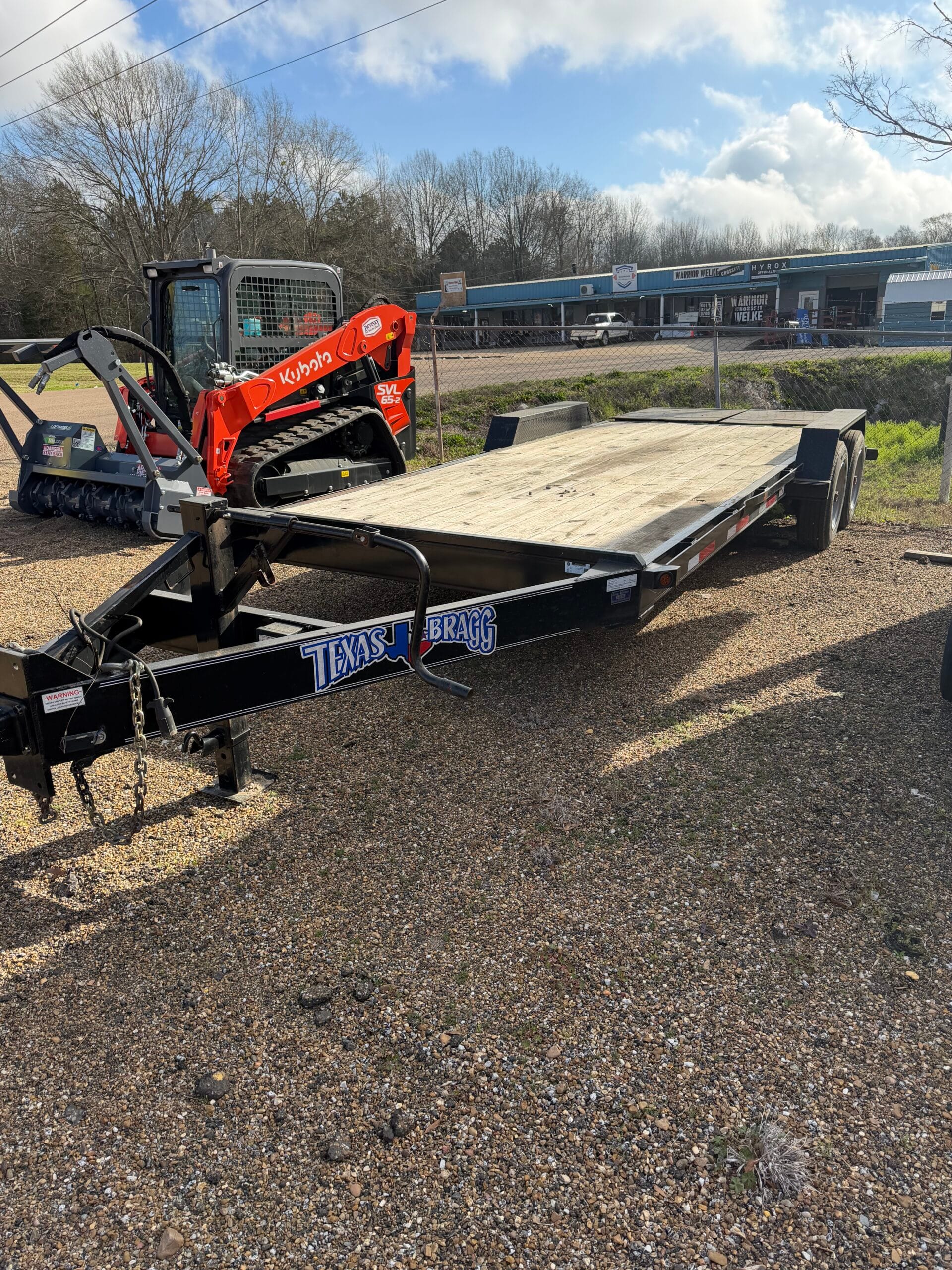 Texas Bragg 22’ Equipment Trailer